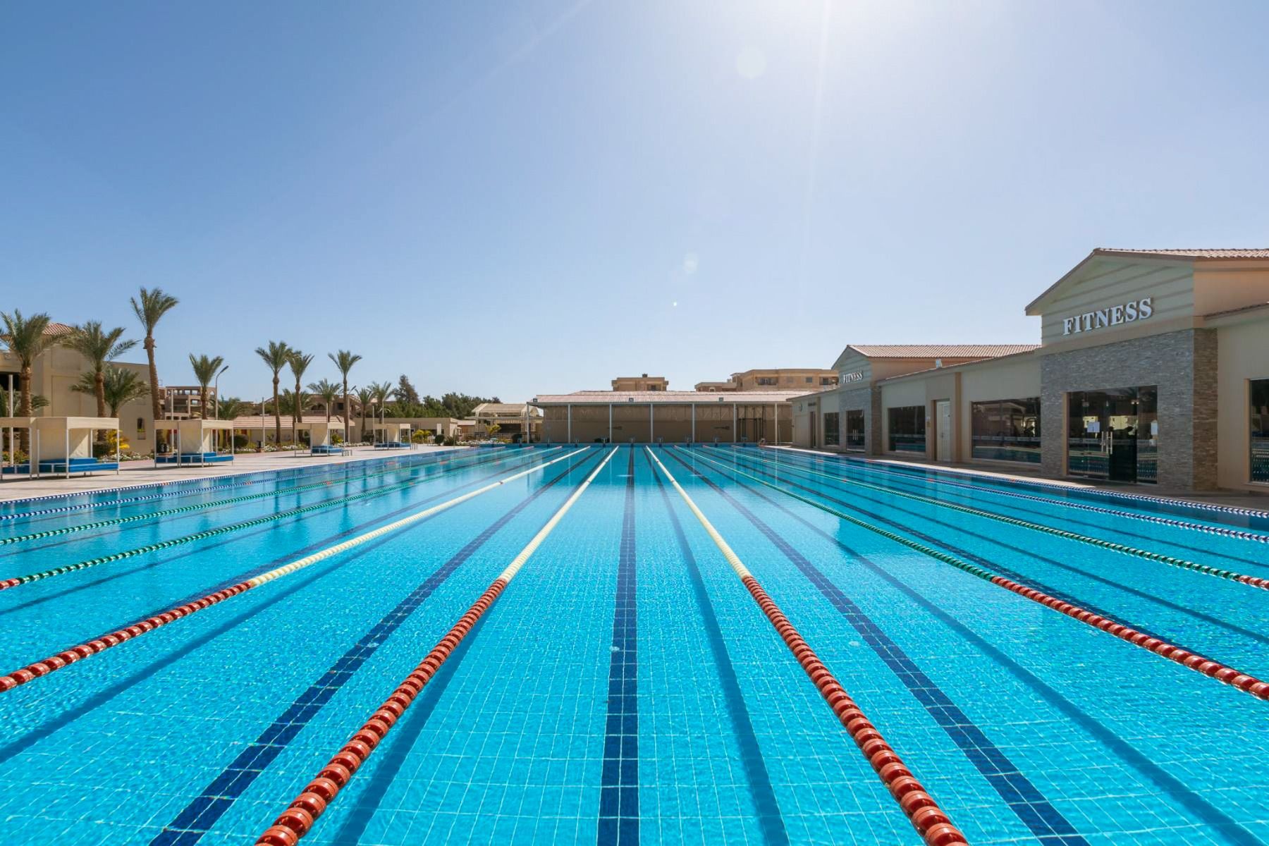 Olympic swimming pool at Pickalbatros Aqua Vista
