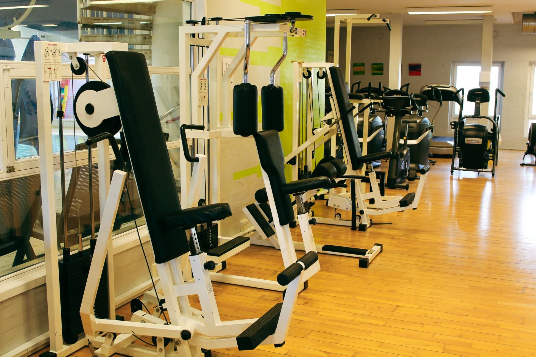 Sportzentrum Tondern Fitnessraum mit Kraftgeräten